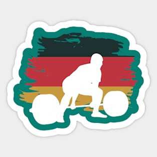 German Deadlifts - Powerlifting Sticker